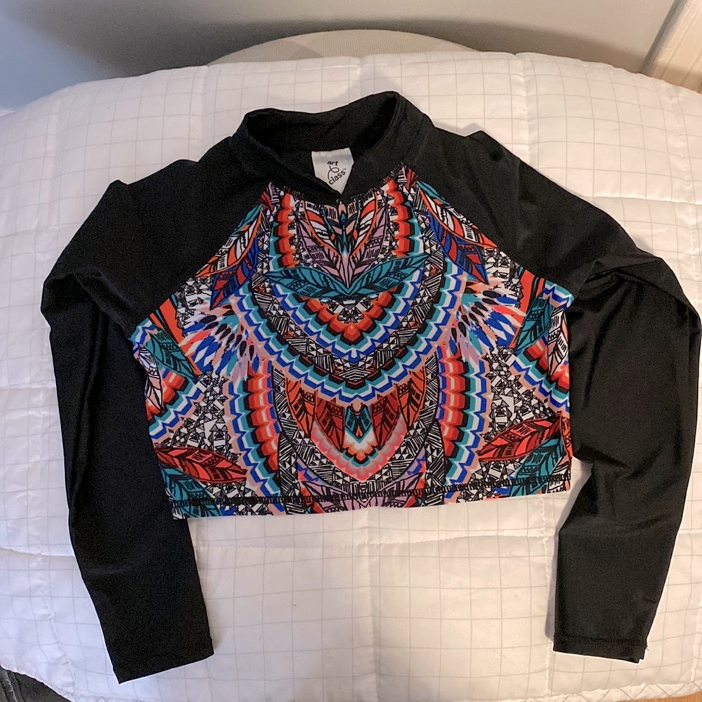 Art Class Cropped Surf shirt